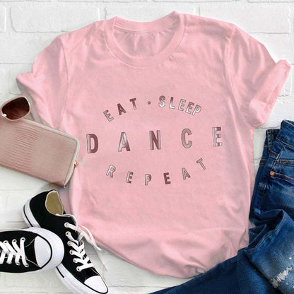 Eat Sleep Dance Repeat Teacher T-Shirt