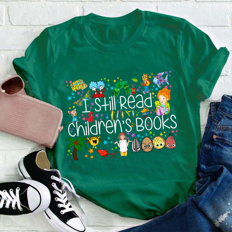 Let's Read Books Together Teacher T-Shirt