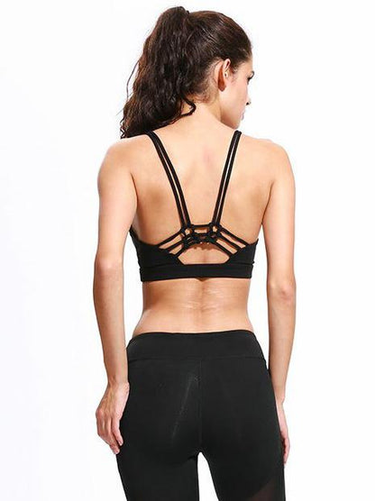 Sports Running Backless Bra