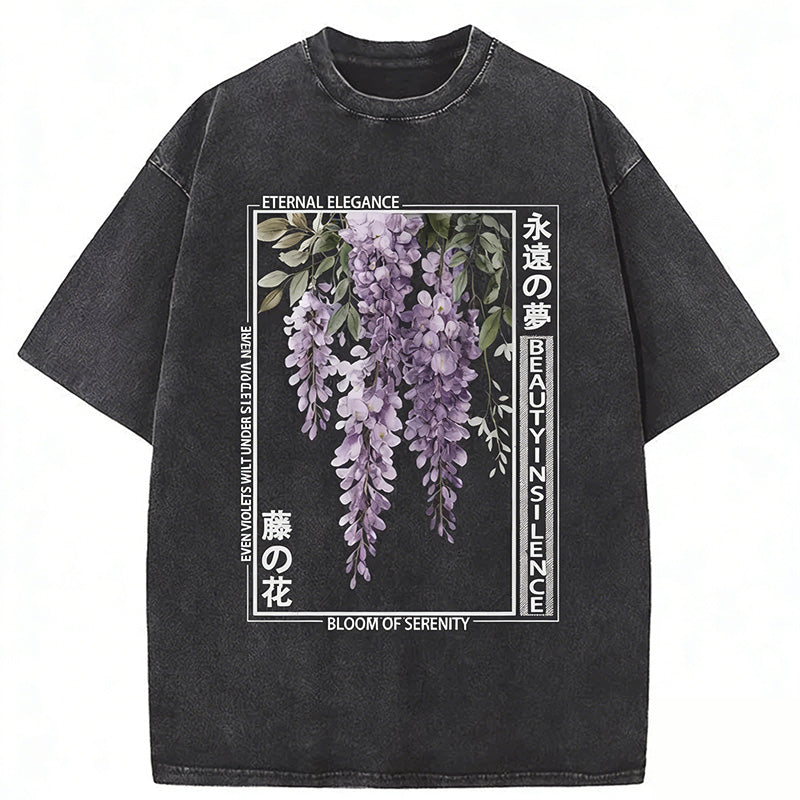 Whispers Of The Wisteria Washed T-shirt