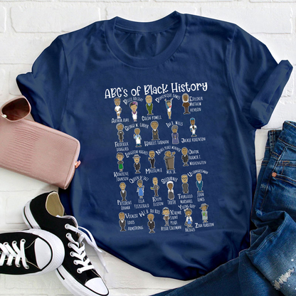 ABC's Of Black History Teacher T-Shirt