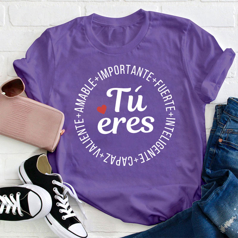 La Salud Mental Teacher T-Shirt