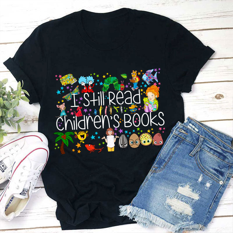 Let's Read Books Together Teacher T-Shirt