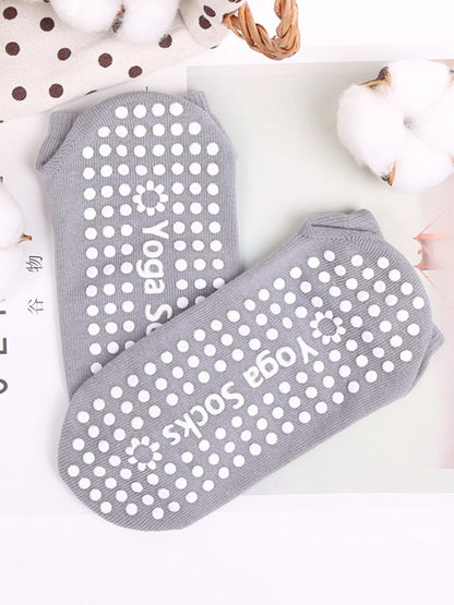 Yoga Silicone Non-Slip Sweat-Absorbent And Breathable Sports Floor  Socks