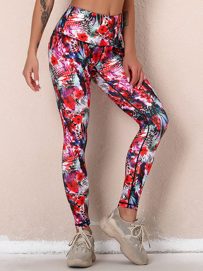 Fashion Digital Printed Empire Dance Sport Leggings