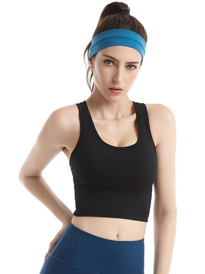 Seamless Solid Color Antislip Athletic Headband