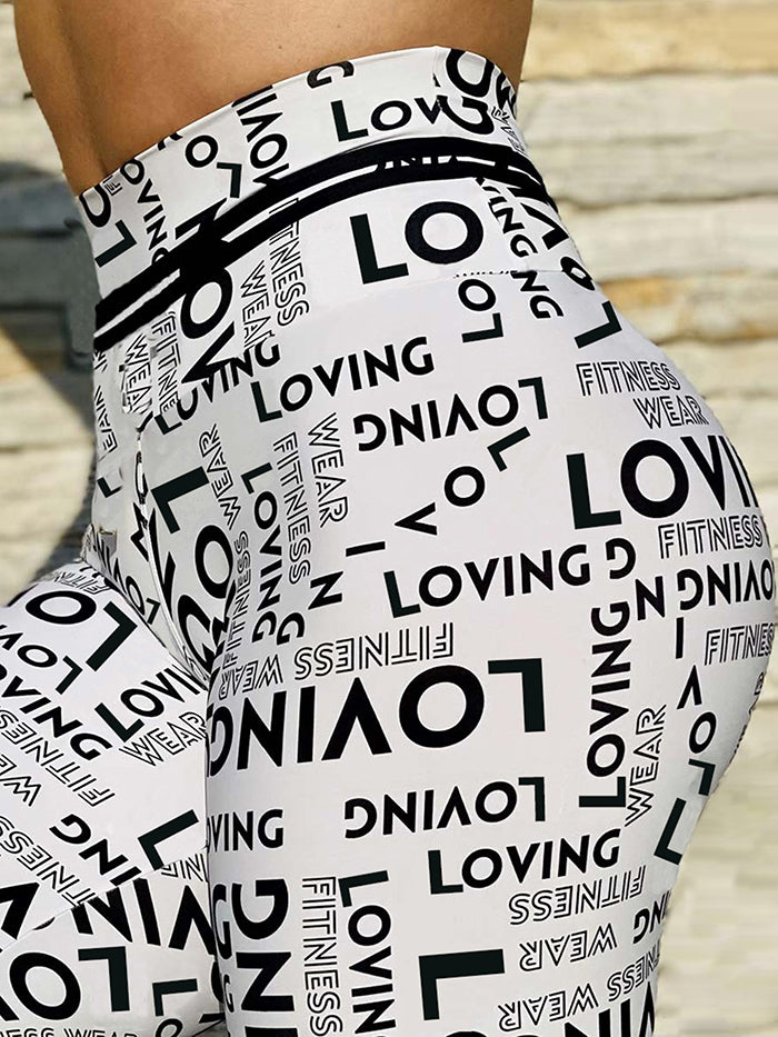 Skinny Leg Printed Leggings