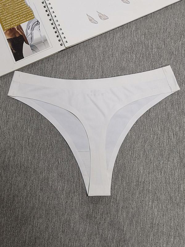 Sexy Solid Wrap Sports Thong Underwear