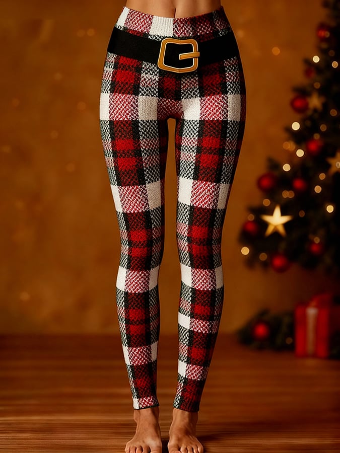 Women'S Christmas Tight High-Elastic Leggings
