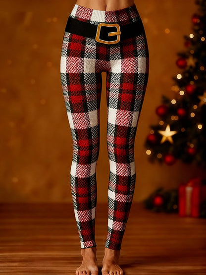 Women'S Christmas Tight High-Elastic Leggings