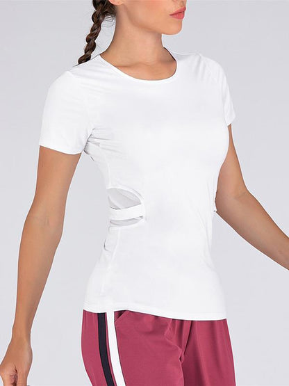 Wrap Solid Quick Dry Sports Tees