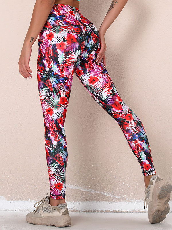 Fashion Digital Printed Empire Dance Sport Leggings