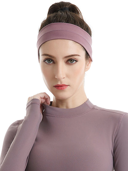 Seamless Solid Color Antislip Athletic Headband