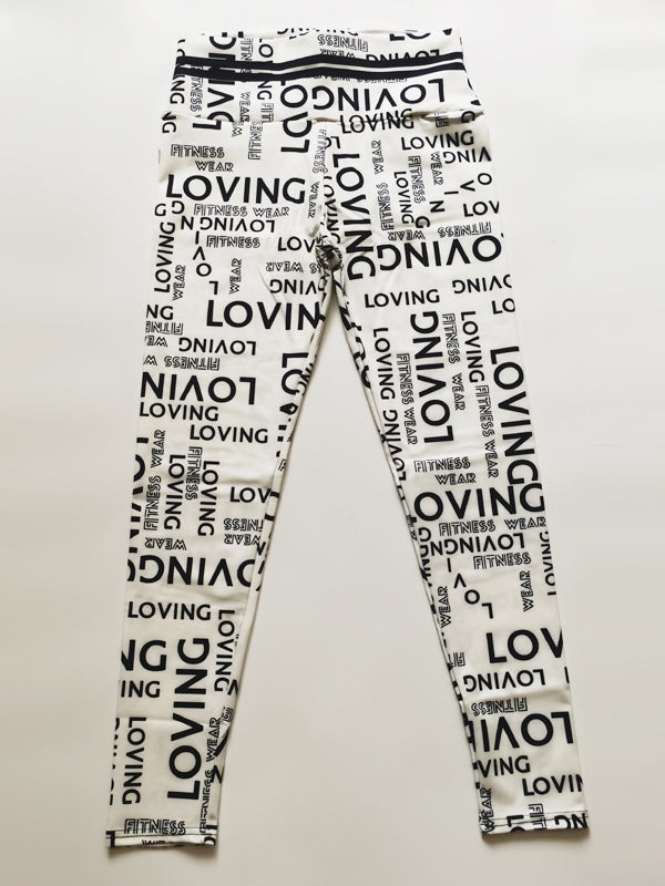 Skinny Leg Printed Leggings