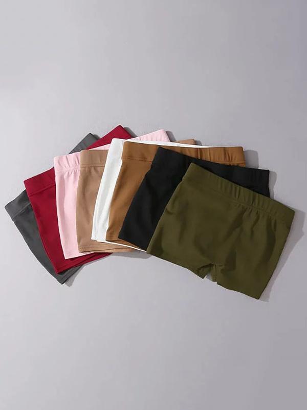 Casual Wrap Solid Sports Shorts Bottoms