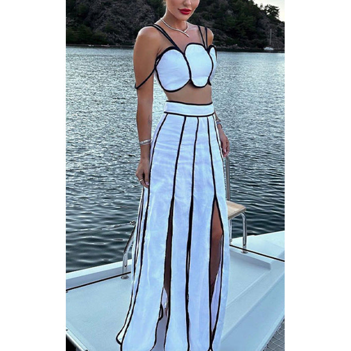 Fitted Cami Top and Bodycon Skirt Set