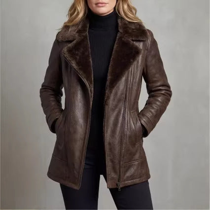 Faux-Shearling Jacket