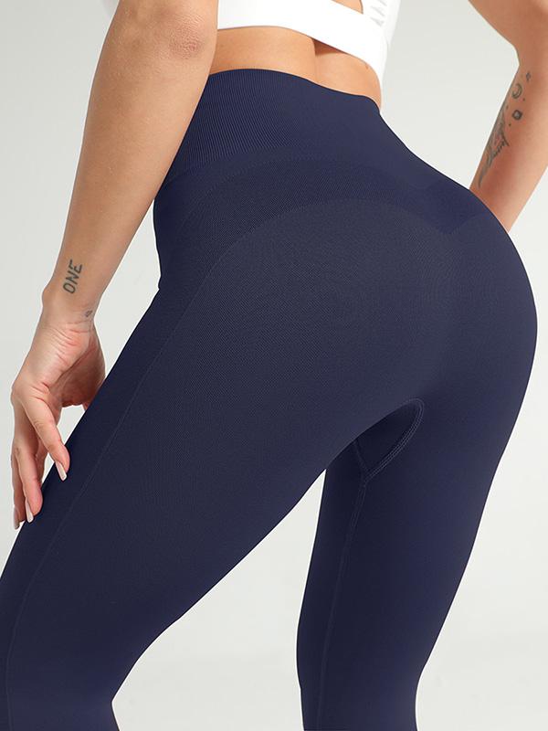 Wrap Solid High Waist Leggings