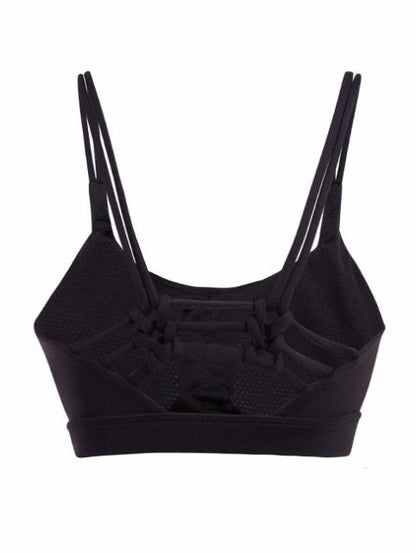 Sports Running Backless Bra