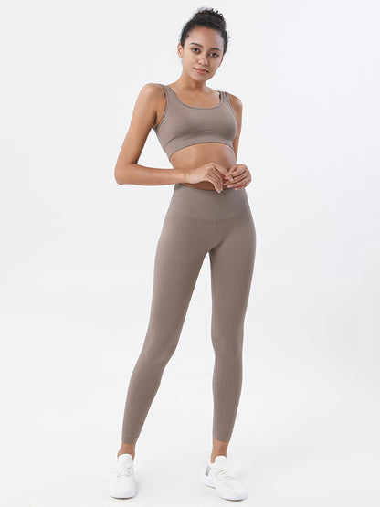 Knitting Seamless Tight Titting  Quick Drying Gym Suits