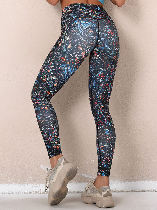 Fashion Digital Printed Empire Dance Sport Leggings