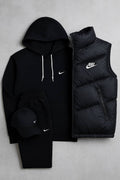 NkTM Complete Set – Sweatshirt, Pants, Puffer Jacket & T-shirt