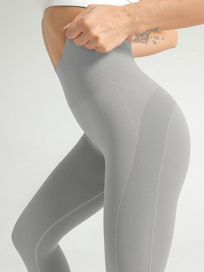 Wrap Solid High Waist Leggings