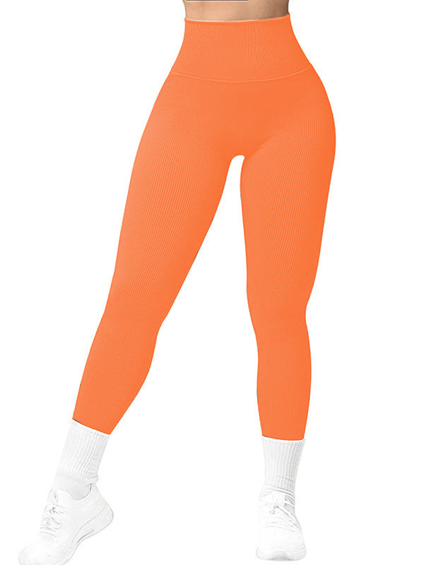 Wrap High-Waisted Solid Color Leggings