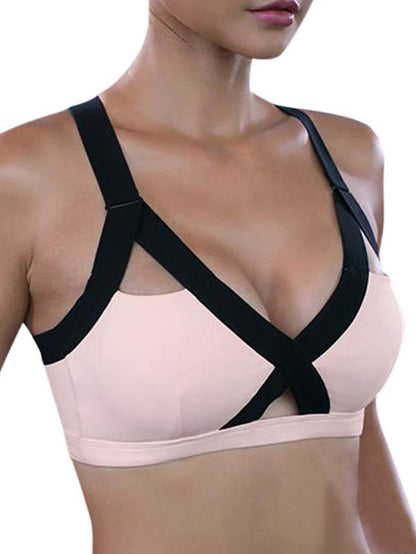 Cross Strap Sports Bra