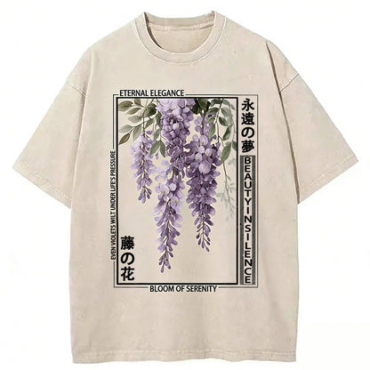 Whispers Of The Wisteria Washed T-shirt