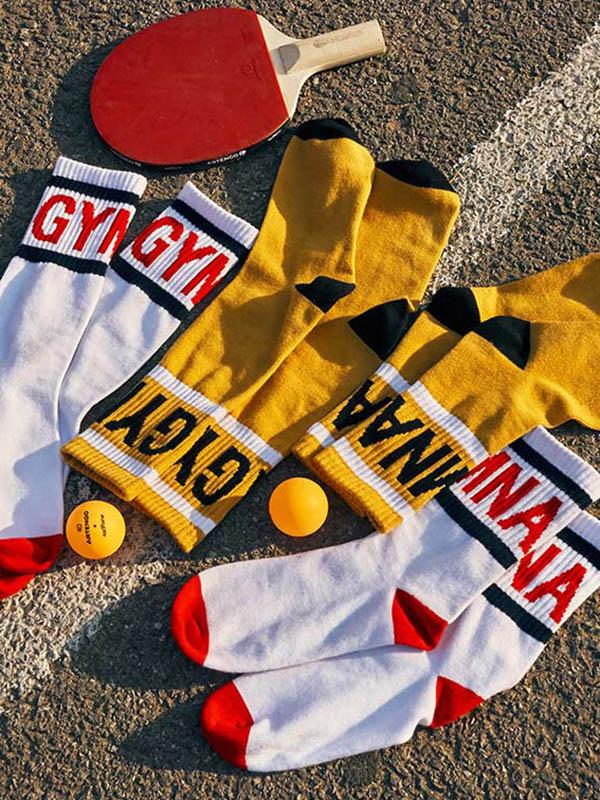 Original Vintage Printed Sports Socks