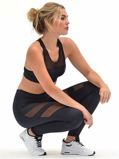 Mesh Breathable Yoga&Gym Leggings