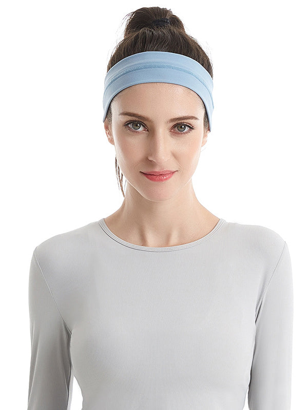 Seamless Solid Color Antislip Athletic Headband