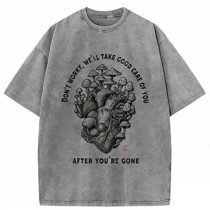 Thank You For The Meal-mushroom Washed T-shirt