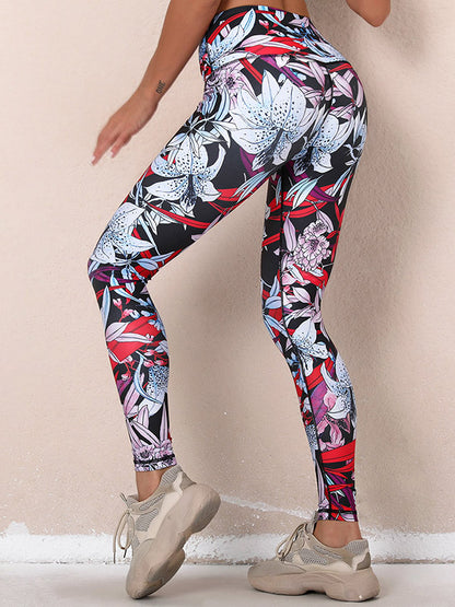 Fashion Digital Printed Empire Dance Sport Leggings