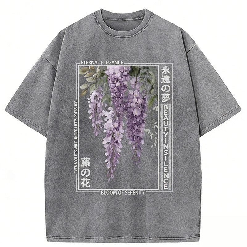 Whispers Of The Wisteria Washed T-shirt