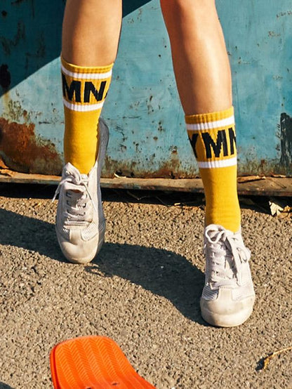 Original Vintage Printed Sports Socks