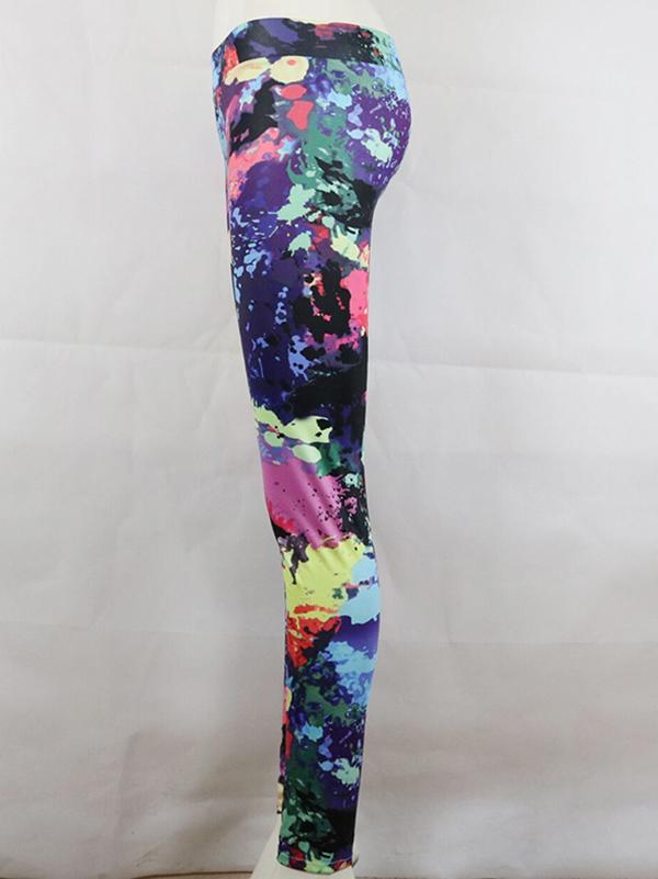 Printed Elasticity Leggings