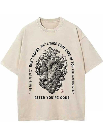 Thank You For The Meal-mushroom Washed T-shirt
