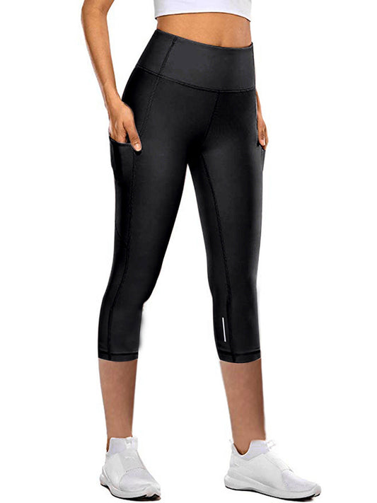 Buttock Lifting High Waist  Capri Pants  Leggings