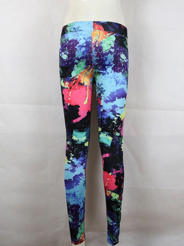 Printed Elasticity Leggings