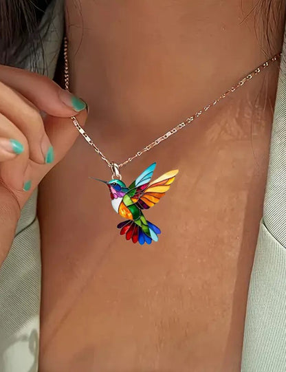 Beautiful Hummingbird Necklace