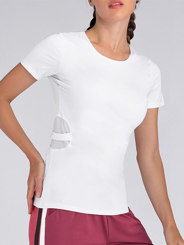 Wrap Solid Quick Dry Sports Tees