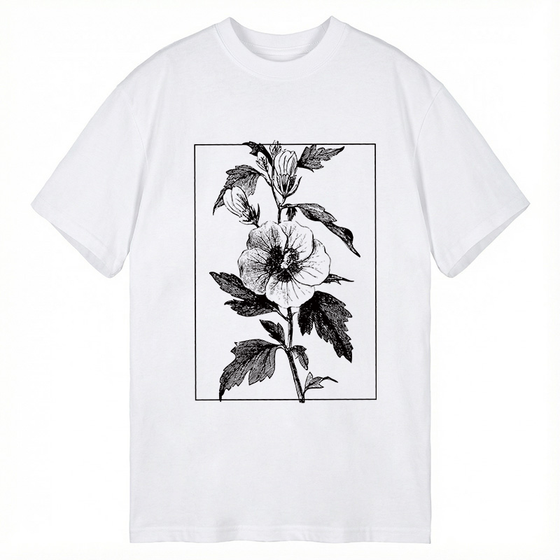 Vintage Botanical Flower Classic T-shirt