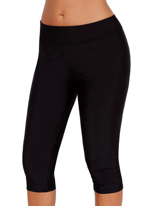 Casual Solid Skinny Leg Yoga Legging