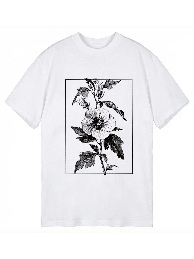 Vintage Botanical Flower Classic T-shirt