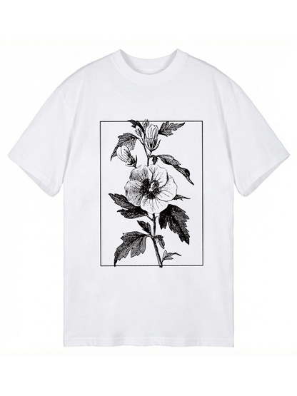 Vintage Botanical Flower Classic T-shirt