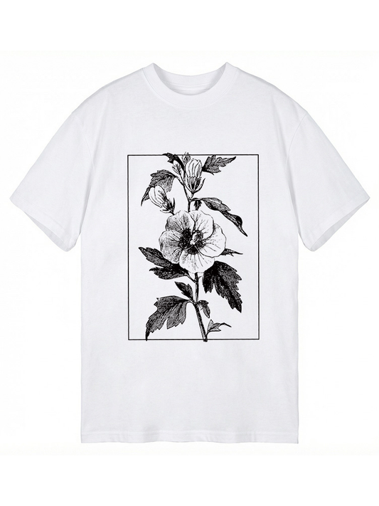 Vintage Botanical Flower Classic T-shirt