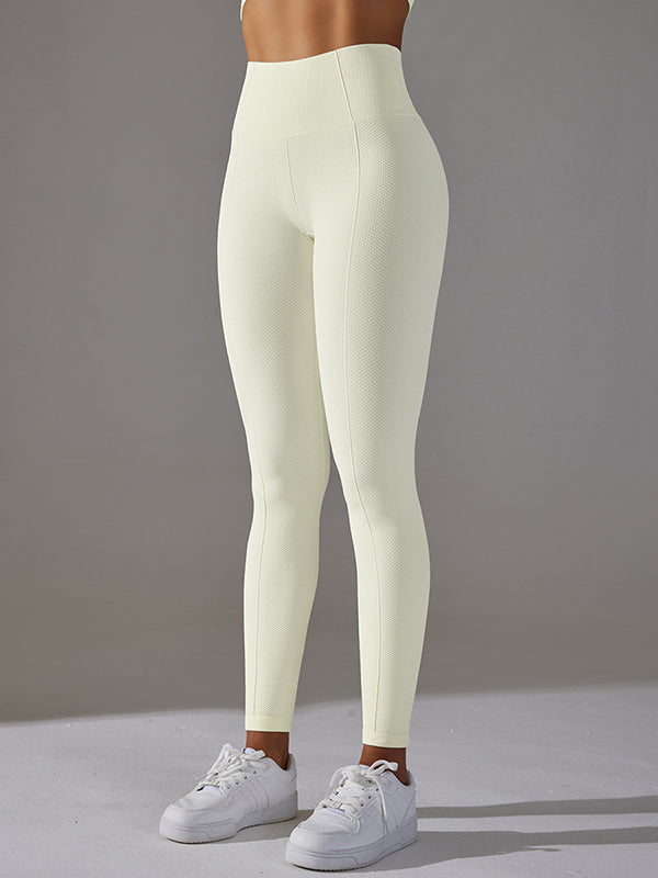 Wrap High-Waisted Solid Color Yoga Bottoms