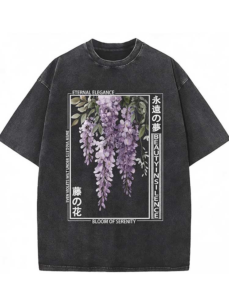 Whispers Of The Wisteria Washed T-shirt